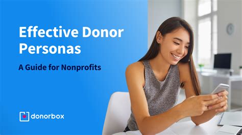 How to Create a Donor Persona .